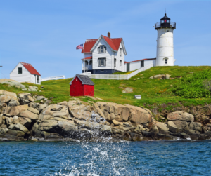 Iconic New England lighthouse