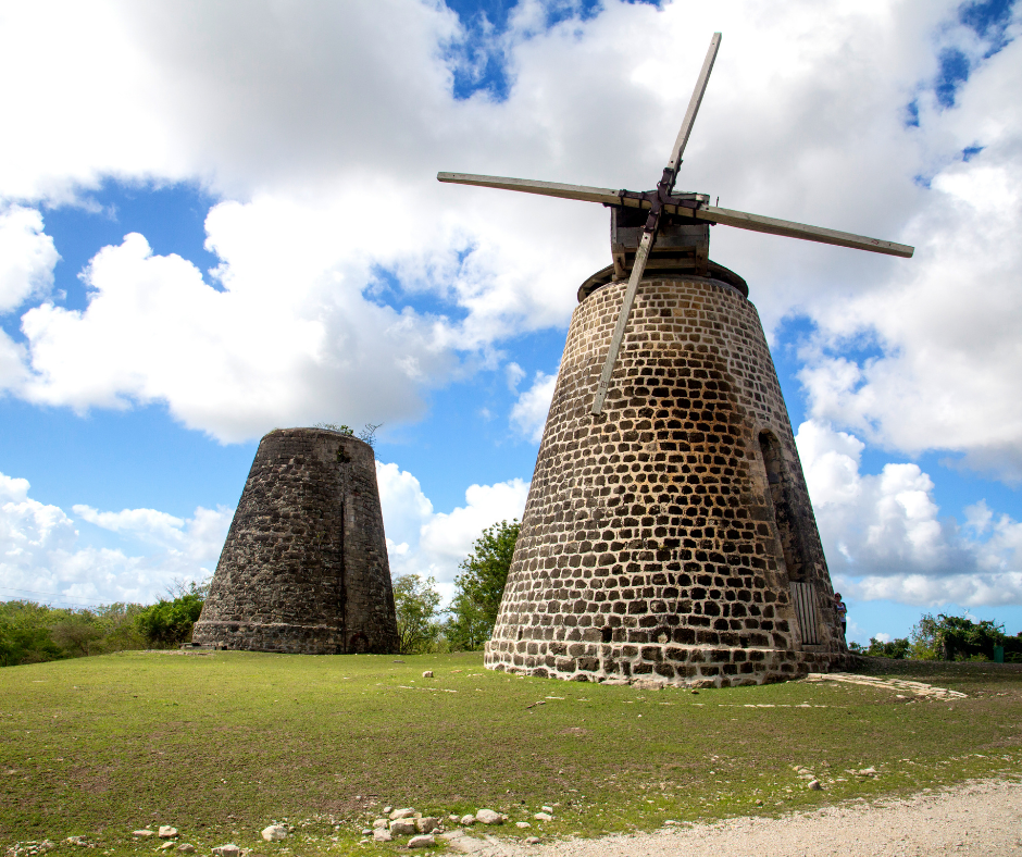Windmills at Betty's Hope, Antigua